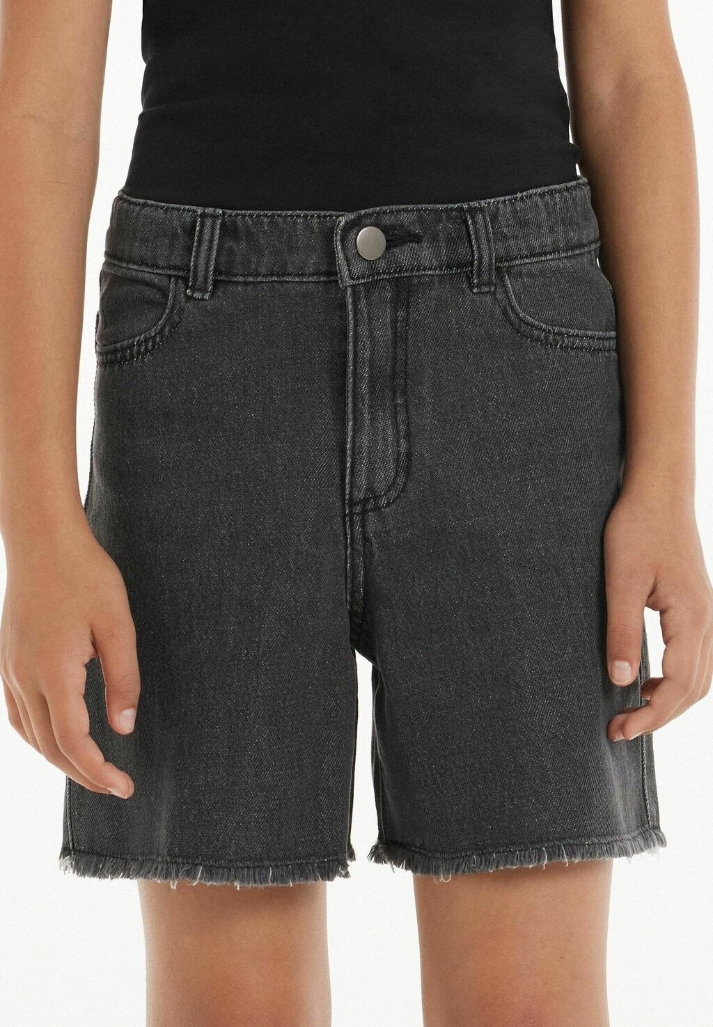 

Джинсовые шорты Tezenis, цвет Schwarz W Black Denim