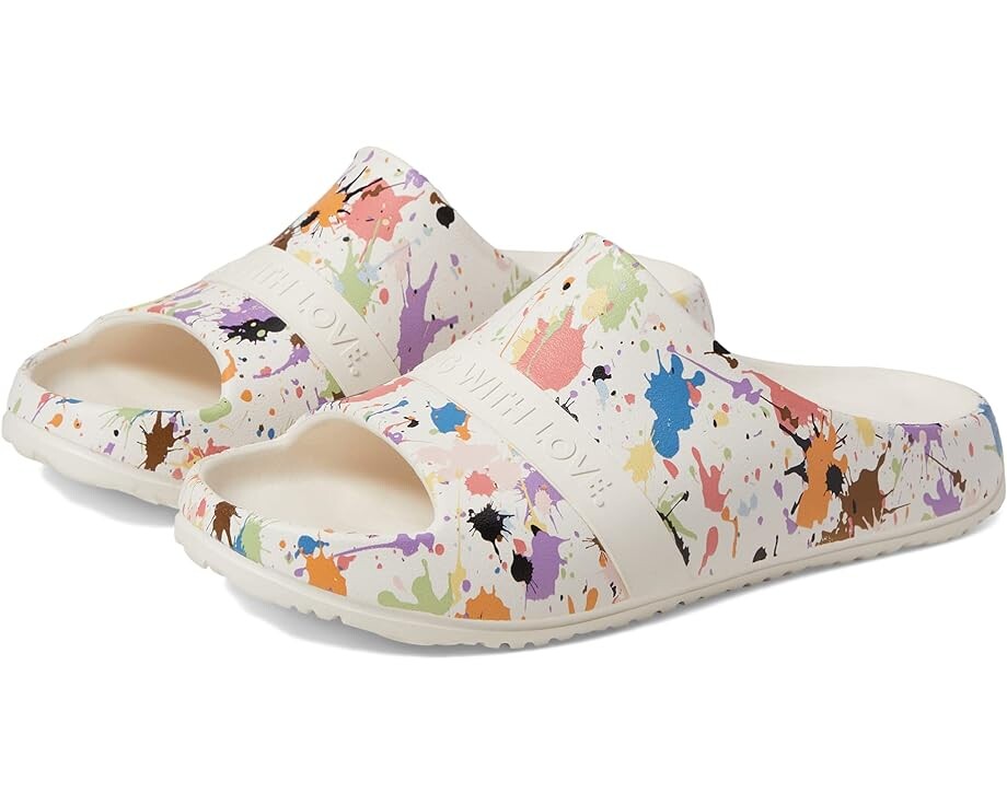 

Сандалии Sperry Float Slide Pride, цвет Ivory Multi