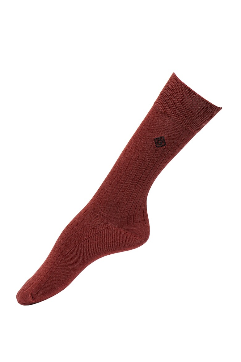 

Длинные носки с хлопком Gant, бургундия