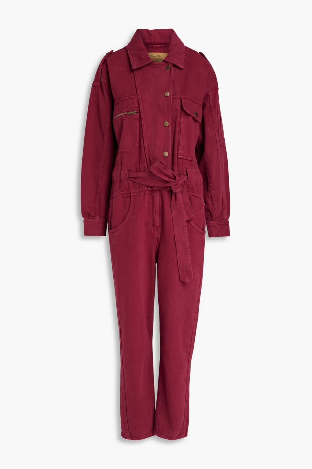 

Джинсовый комбинезон Tineborow American Vintage, слива