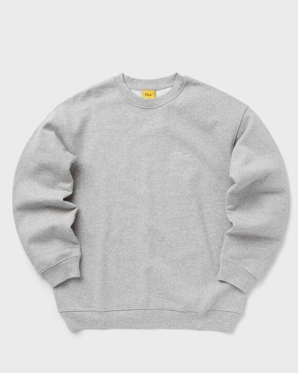 

Толстовка Dime Mtl Classic Small Logo Crewneck, цвет heather gray