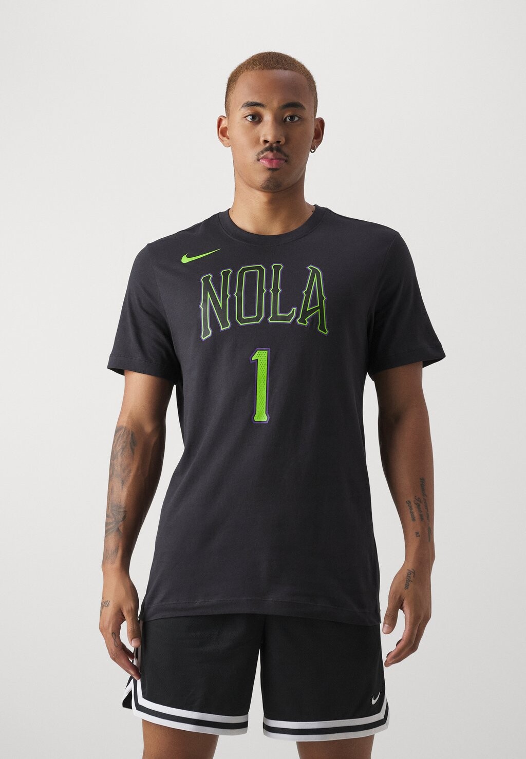 

Team Nba New Orleans Pelicans Zion Williamson City Edition Tee Nike, черный