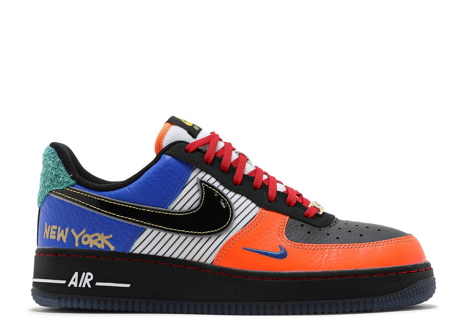 

Кроссовки Nike Air Force 1 Low '07 'What The Nyc', разноцветный, Серый