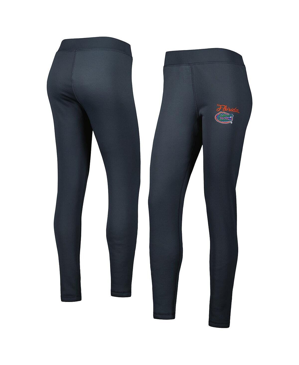 

Женские темно-серые леггинсы Florida Gators Upbeat из шерпы Concepts Sport