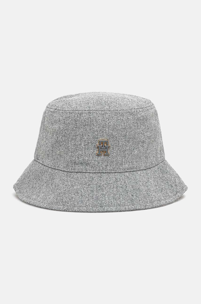 

Кепка Tommy Hilfiger из смесовой шерсти, серый