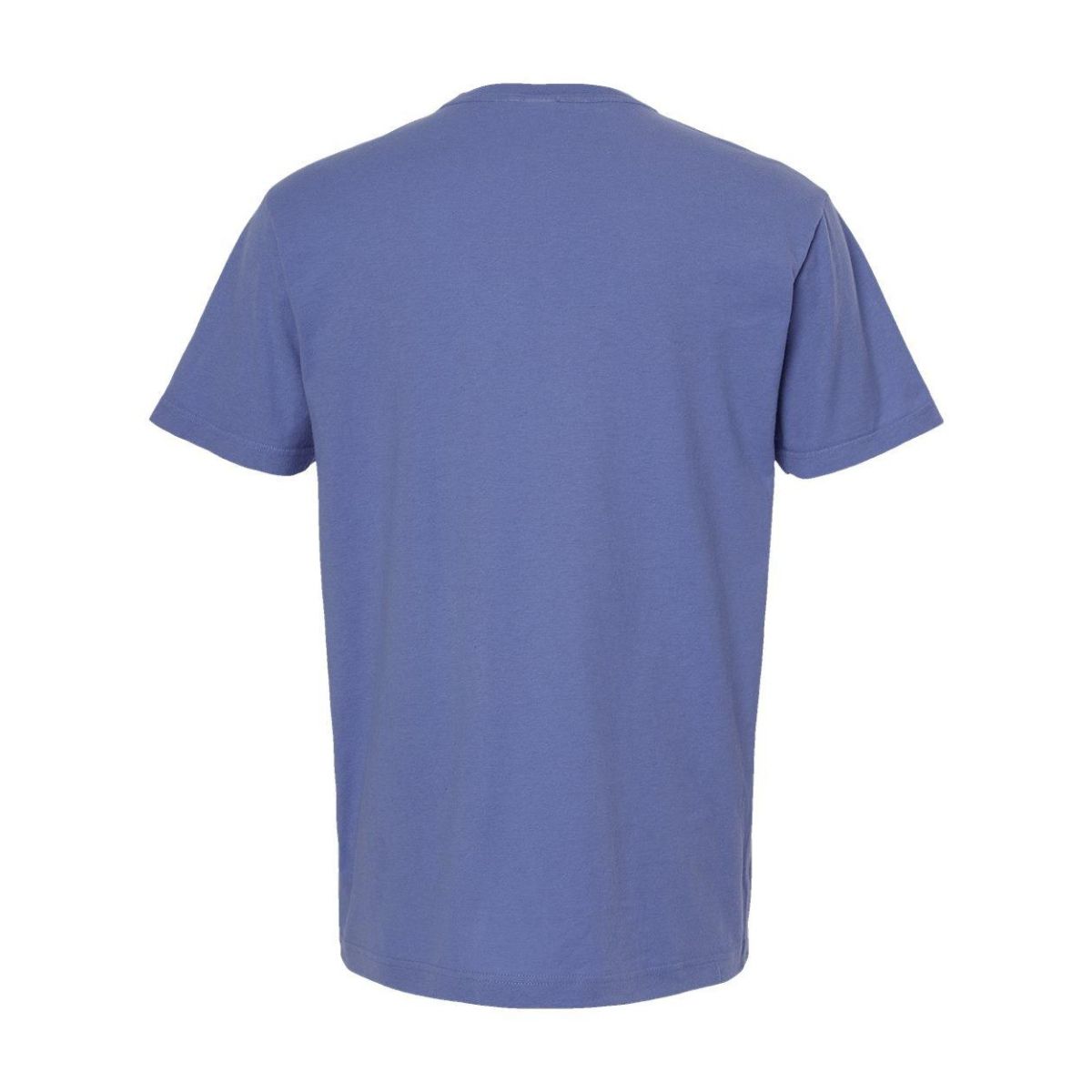 Винтажная футболка унисекс, окрашенная в готовом виде, Синяя M&O, синий