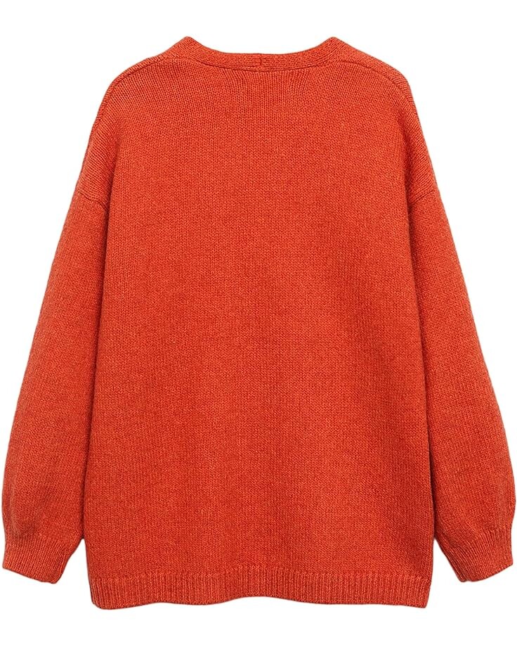 

Свитер Mango Golden Cardigan, цвет Dark Orange