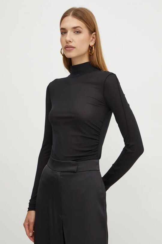 

Лонгслив Max Mara Leisure, черный