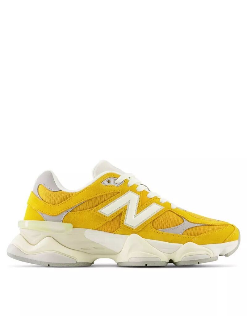 

New Balance 9060 желтые кроссовки