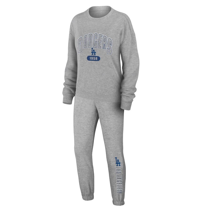

Пижамный комплект WEAR by Erin Andrews Los Angeles Dodgers, серый