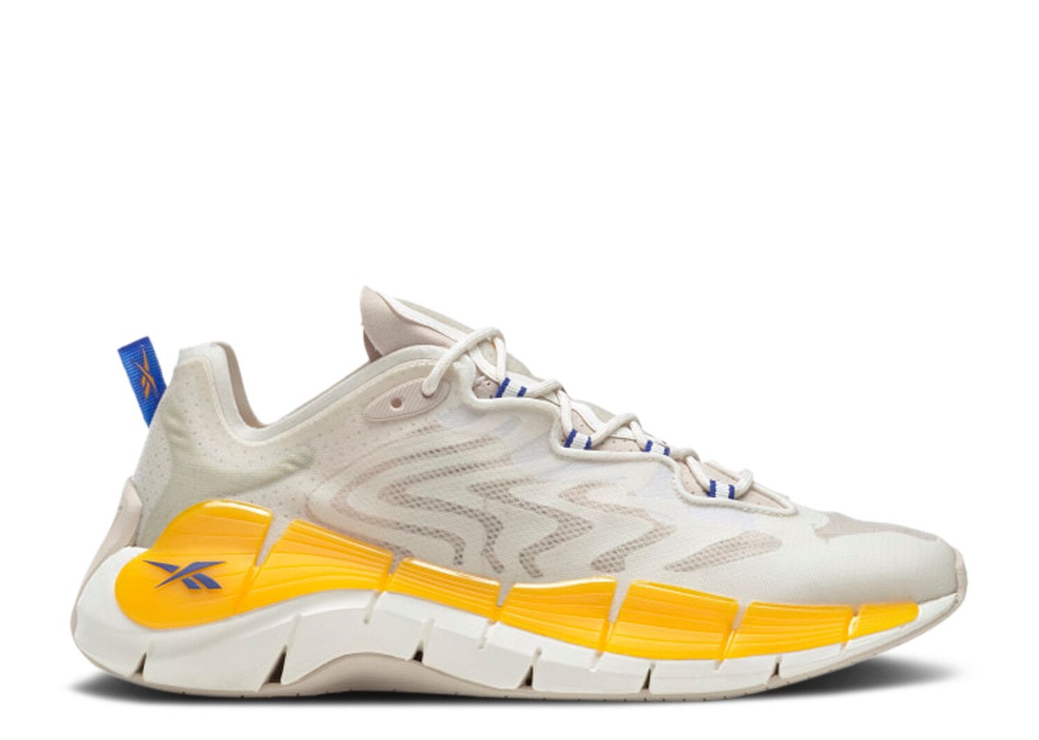 

Кроссовки Reebok Zig Kinetica 2 'Chalk Semi Solar Gold', кремовый, Бежевый