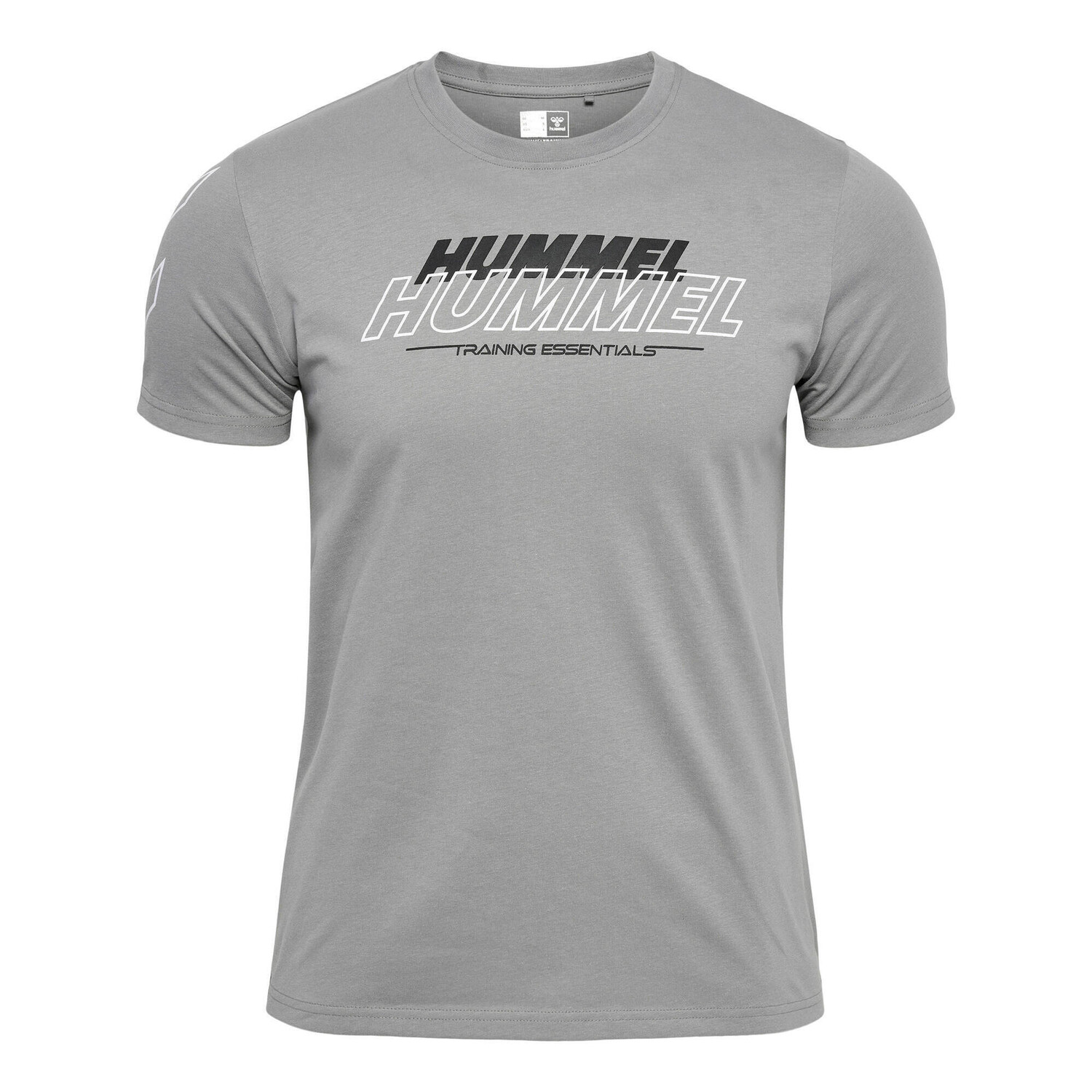 

Hmlte Jeff Хлопковая футболка Футболка S/S Мужчины HUMMEL, кофе коричневый