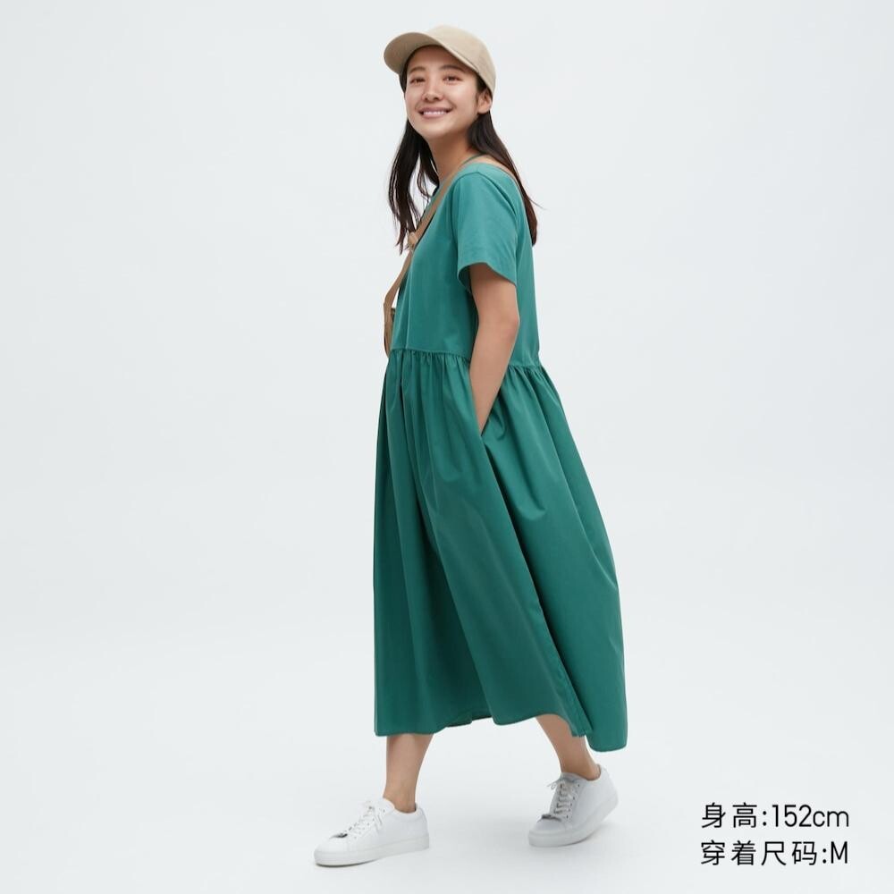 

Платье Uniqlo, зеленый