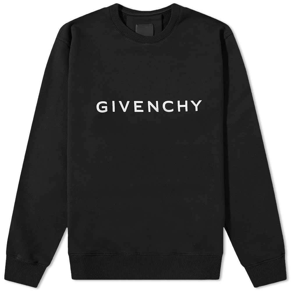 

Толстовка Givenchy Logo Crew Sweat, Серый