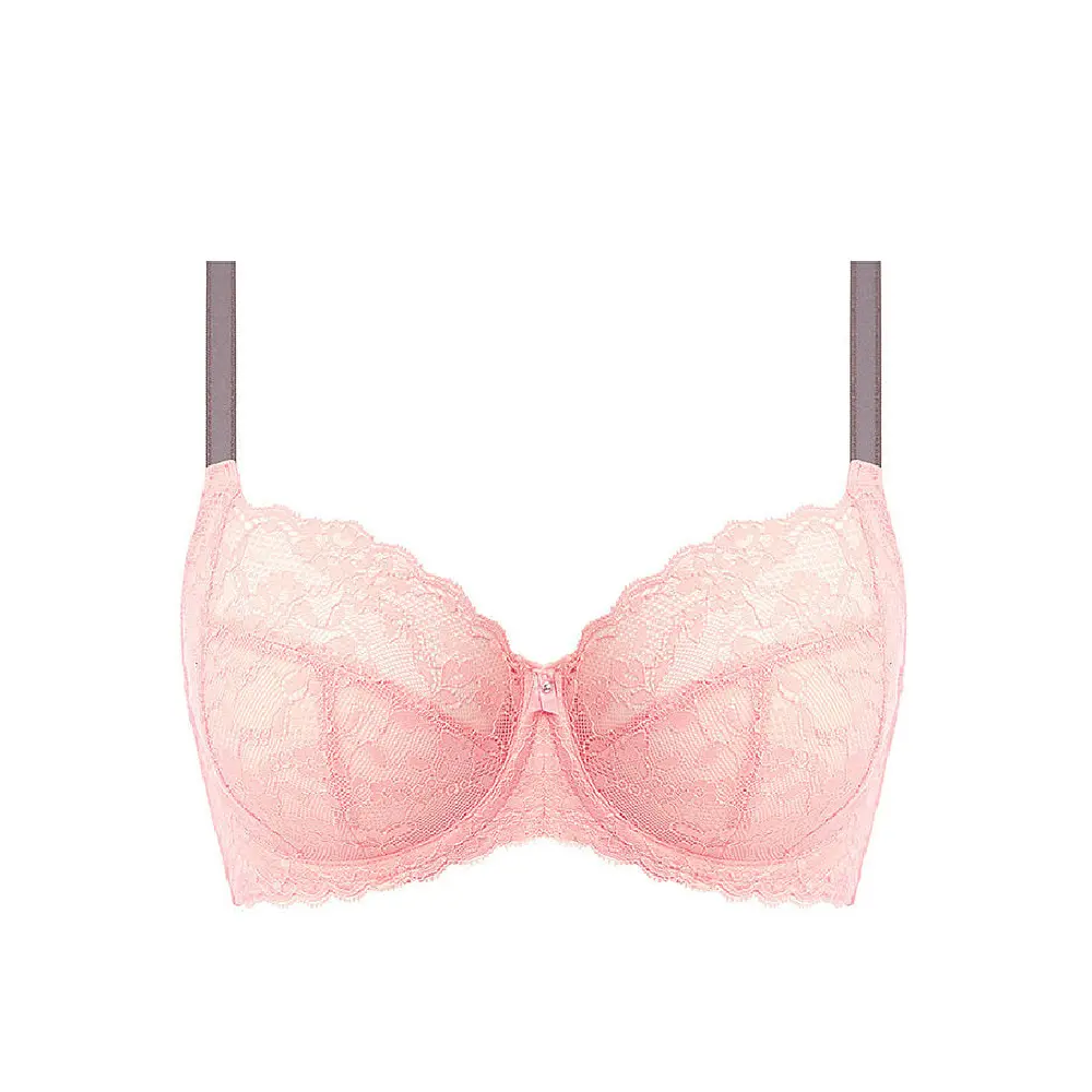 

Бюстгальтер на косточках Freya Offbeat Underwire Side Support, розовый/серый