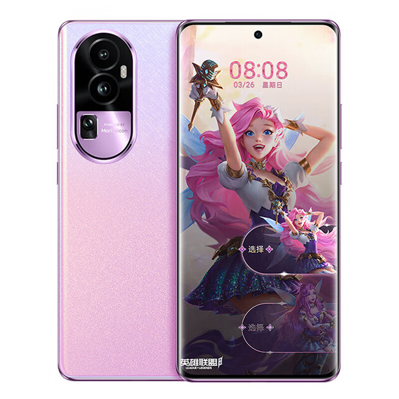

Смартфон Oppo Reno10 Pro League of Legends Edition, 16Гб/512Гб, 2 Nano-SIM, розовый