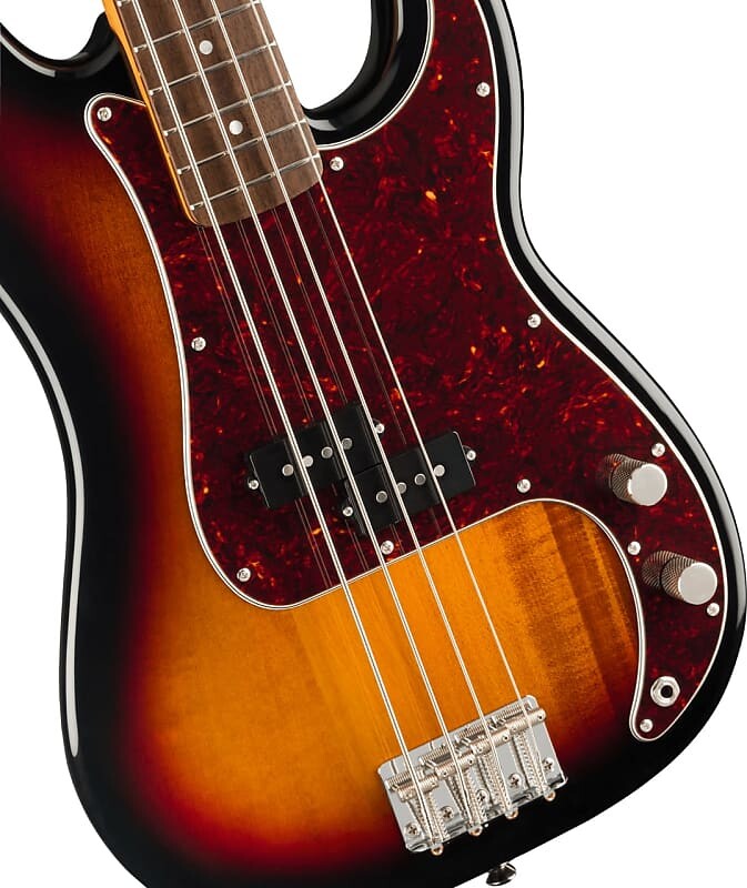 

Накладка на гриф Squier Classic Vibe '60s Precision Bass Laurel, 3 цвета Sunburst