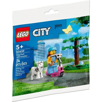 

Конструктор Lego 30639 City парк для собак и самокат
