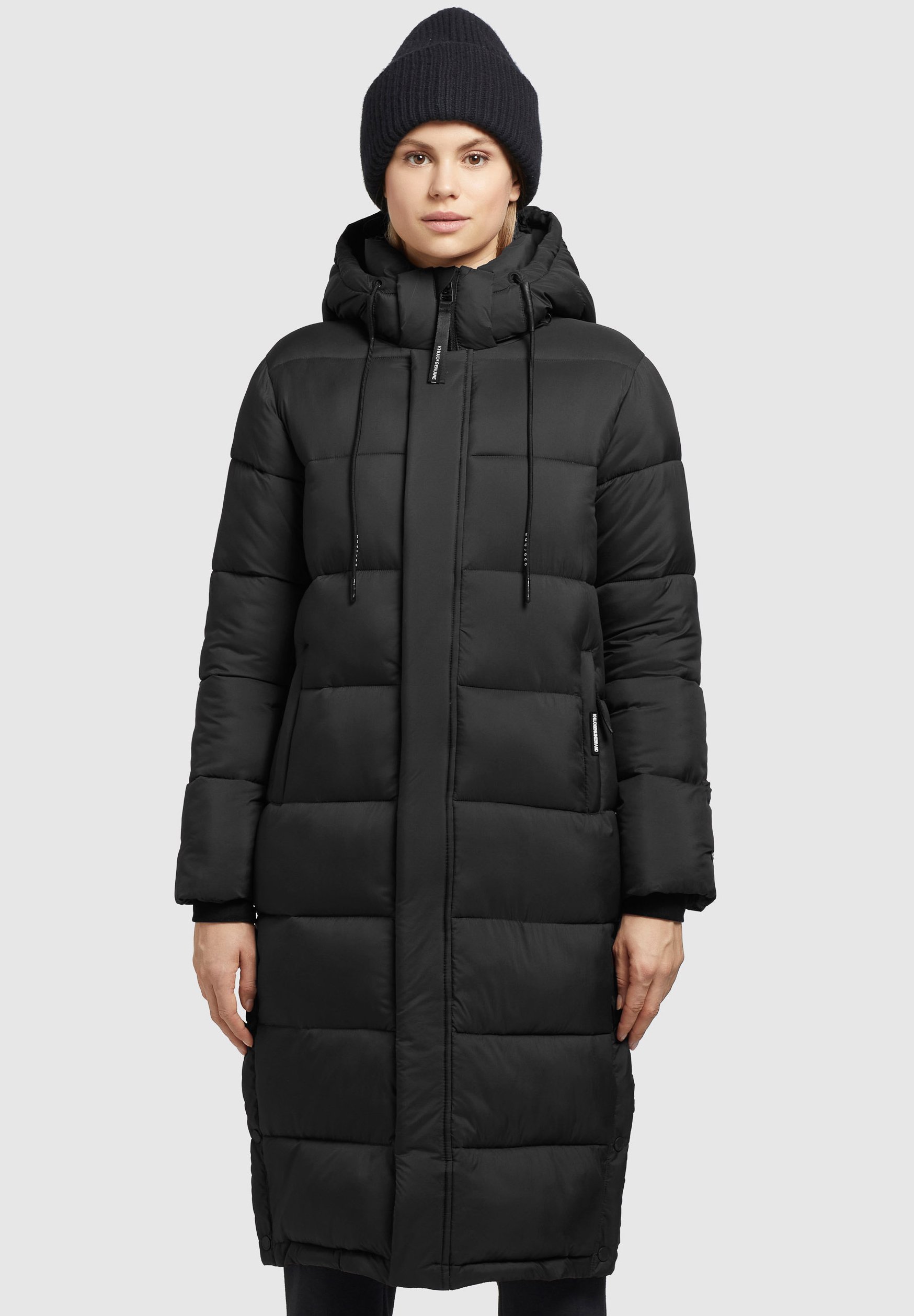 Пальто зимнее Khujo, черный – купить из-за границы через сервис  «CDEK.Shopping»