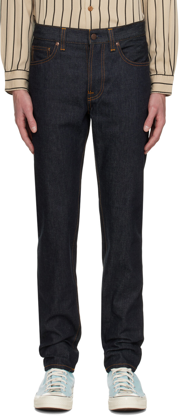 

Темно-синие джинсы Steady Eddie II Nudie Jeans