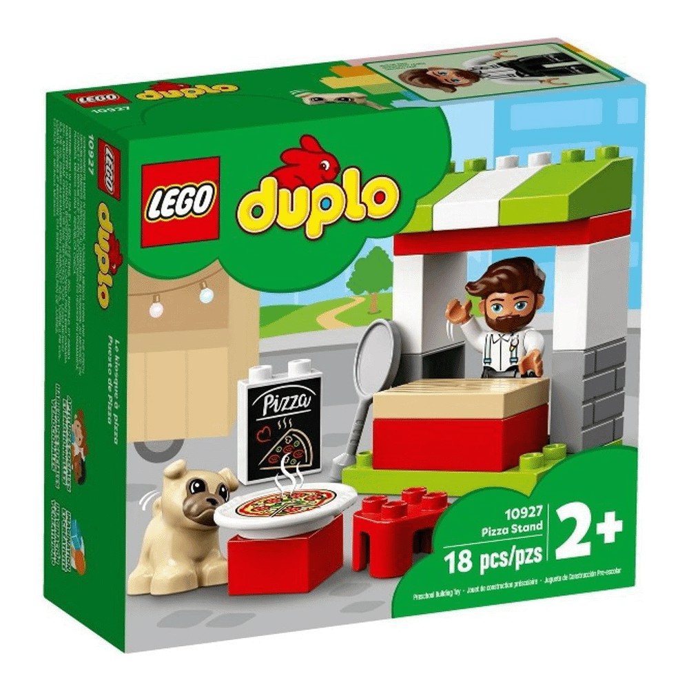 Конструктор LEGO DUPLO 10927 Киоск-пиццерия конструктор lego duplo 10927 киоск пиццерия