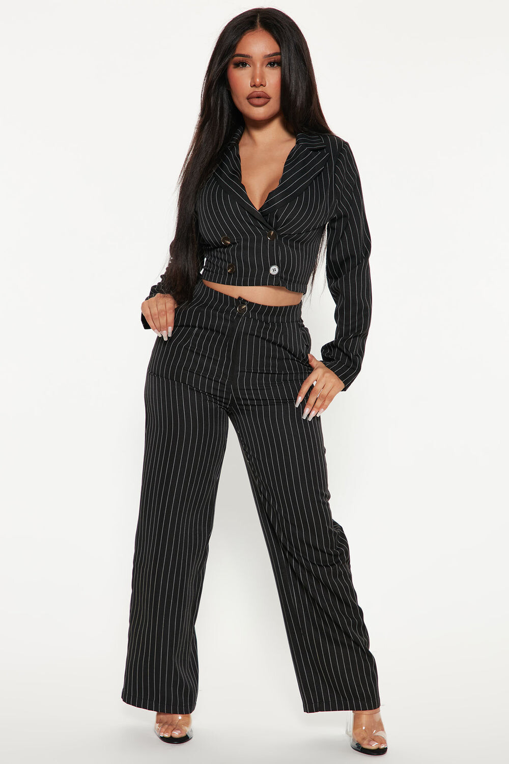 

Брюки Fashion Nova HF22H782SET, черный