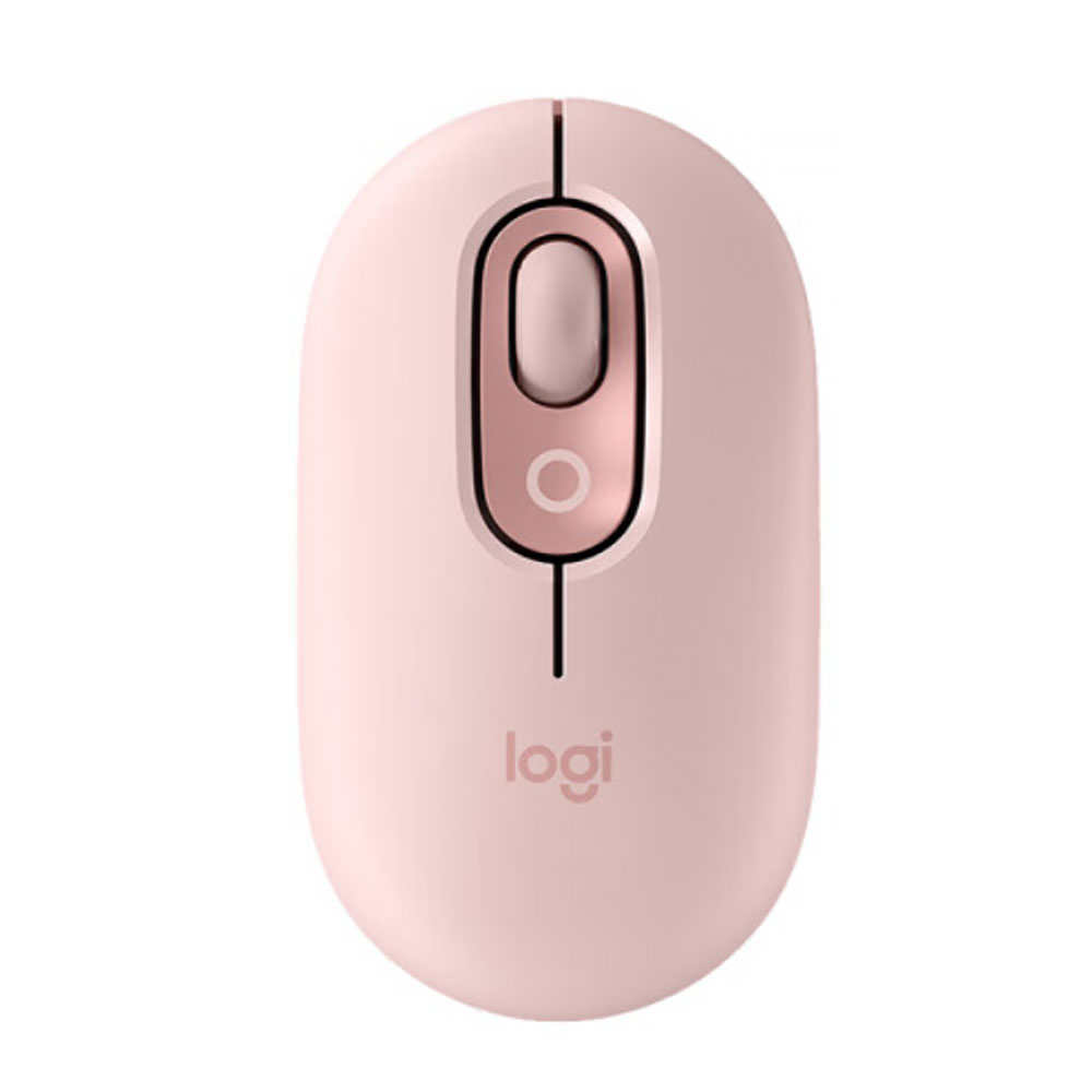Беспроводная мышь Logitech POP, розовая пудра