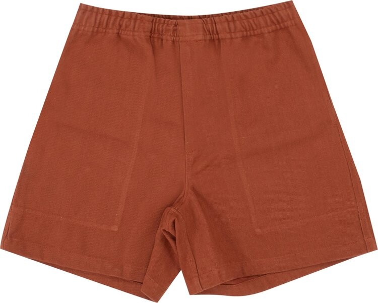

Шорты Bode Twill Rugby Short 'Brown', коричневый