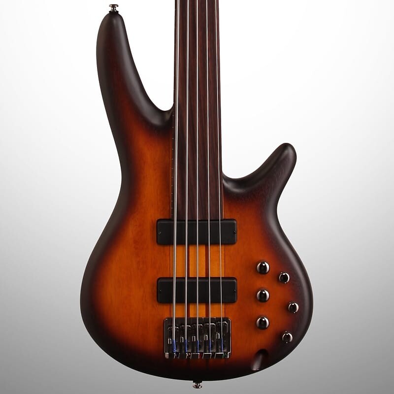 

Ibanez SRF705 Portamento Безладовая электрическая бас-гитара, 5 струн - Brown Burst