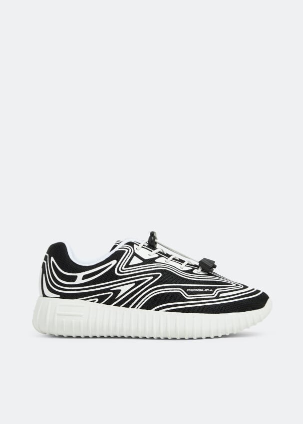 

Кроссовки FESSURA Dinghygang Flex sneakers, черный