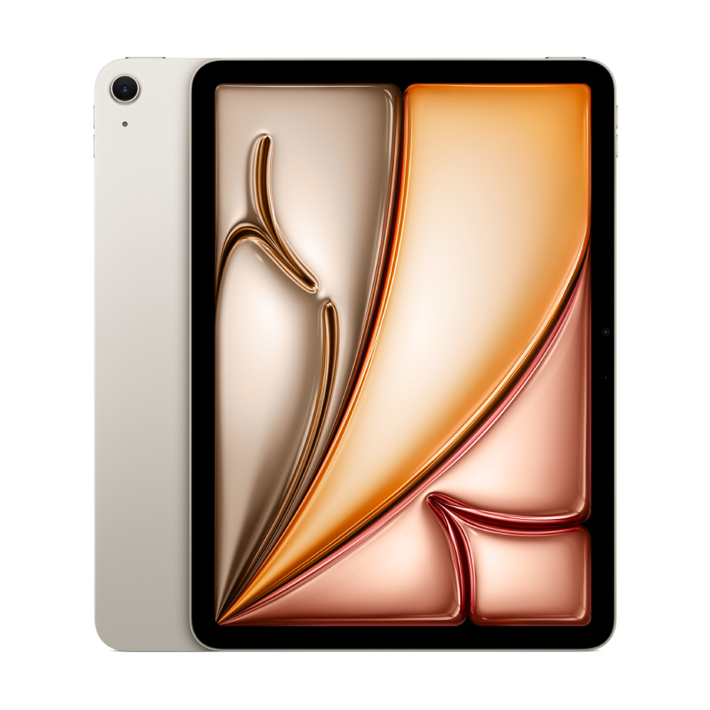 Планшет Apple iPad Air (2024), 11, 256 ГБ, Wi-Fi, Starlight планшет apple ipad air 2022 256 гб wi fi 5g starlight