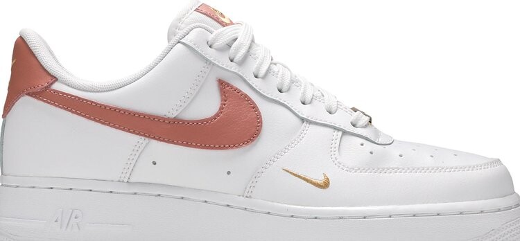 Air force 1 white pink orange best sale