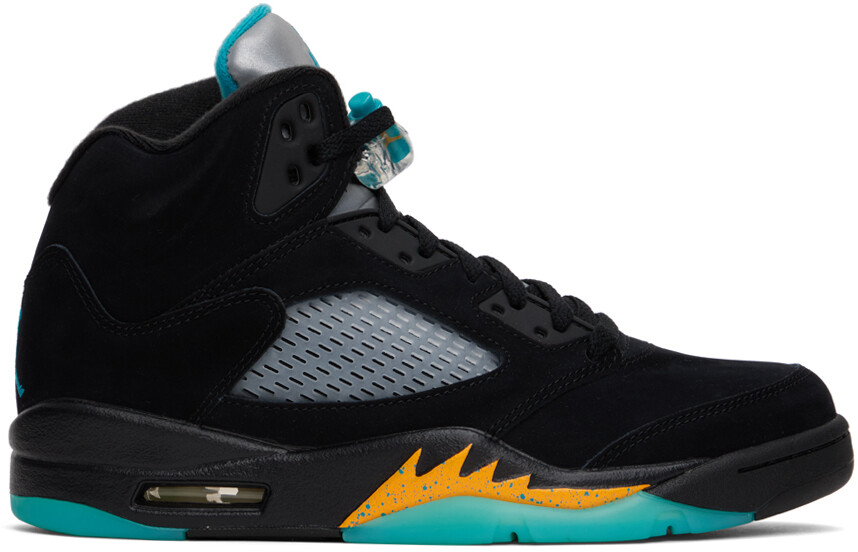 

Черные кроссовки Air Jordan 5 Retro Aqua Nike Jordan