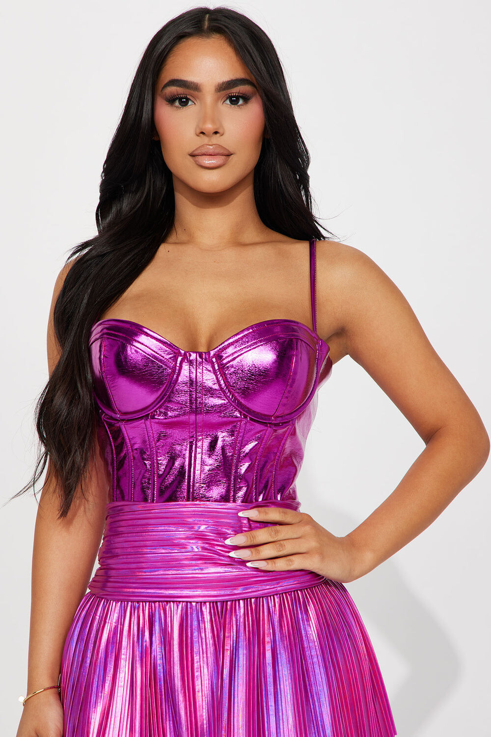 

Топ Fashion Nova GW22X8021, розовый