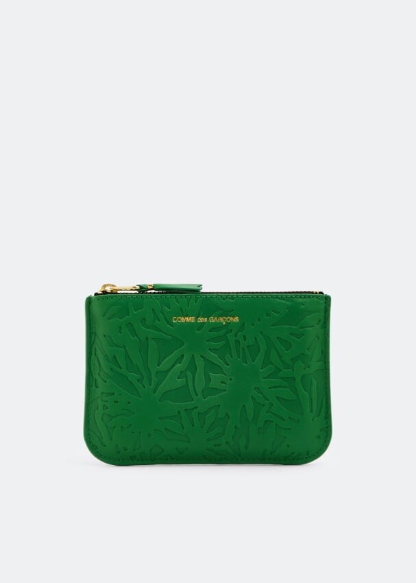 

Кошелек COMME DES GARÇONS Forest coin wallet, зеленый