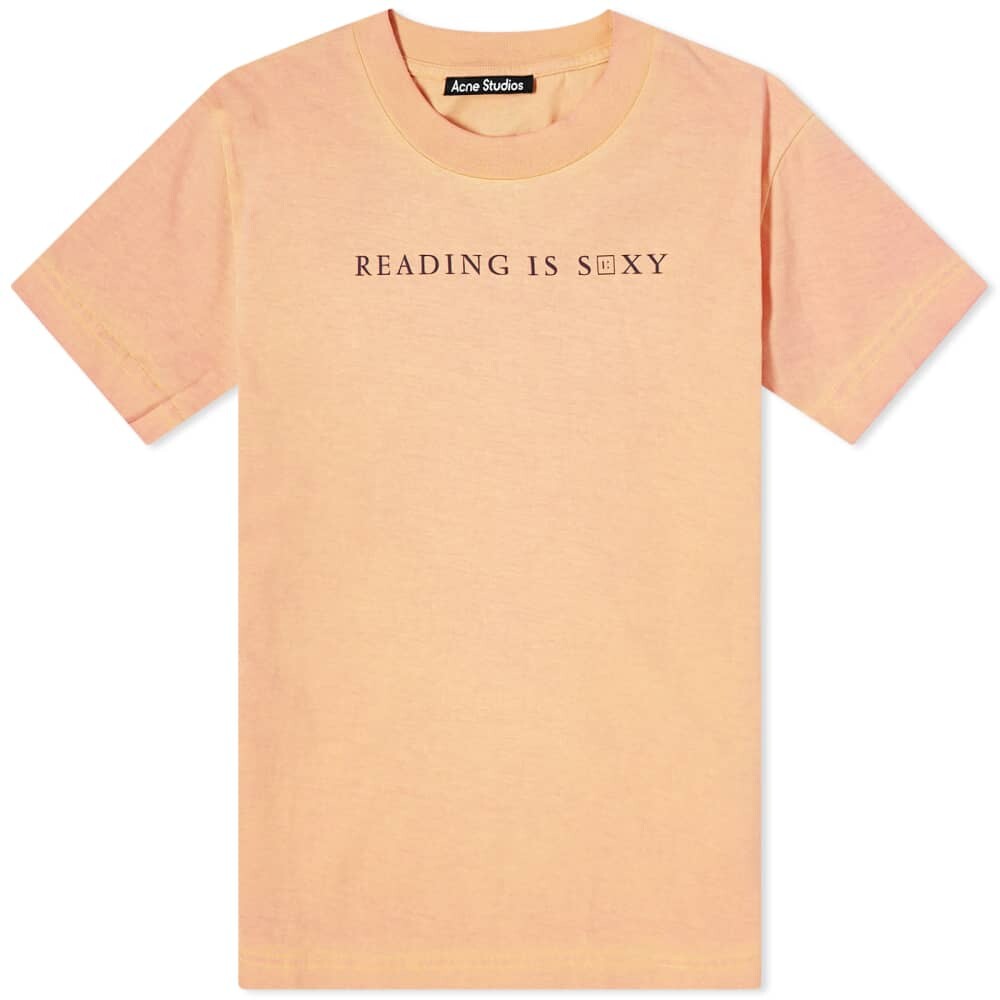 

Футболка Acne Studios Emmbar Heat Change Tee, Оранжевый