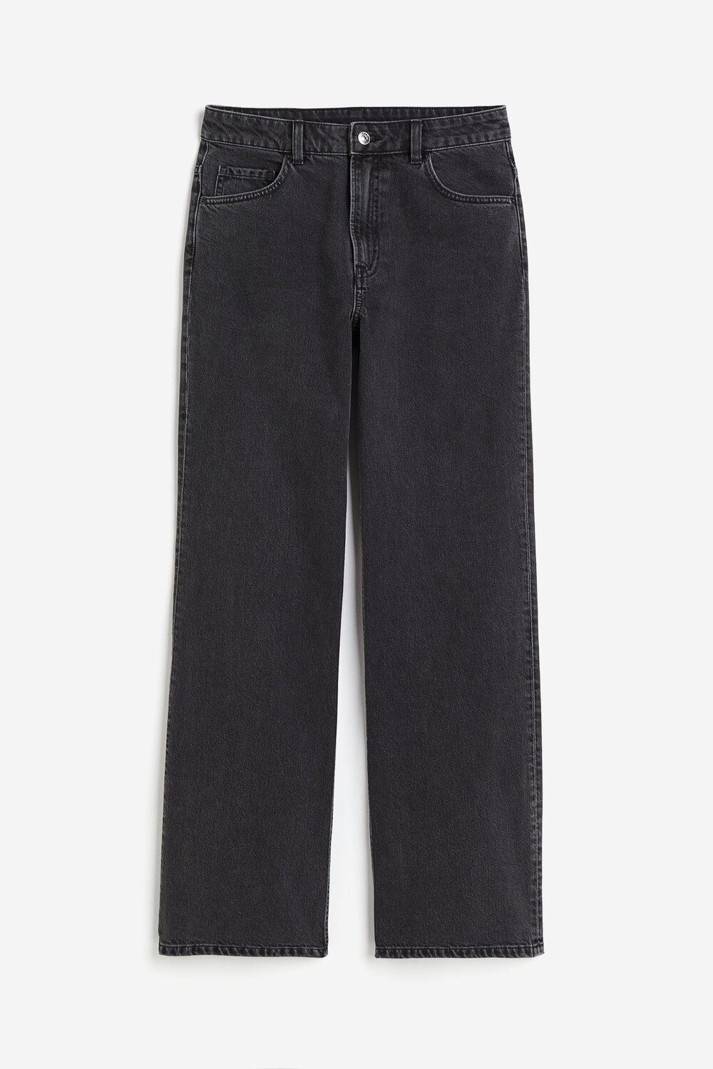 

Джинсы H&M Wide High, черный