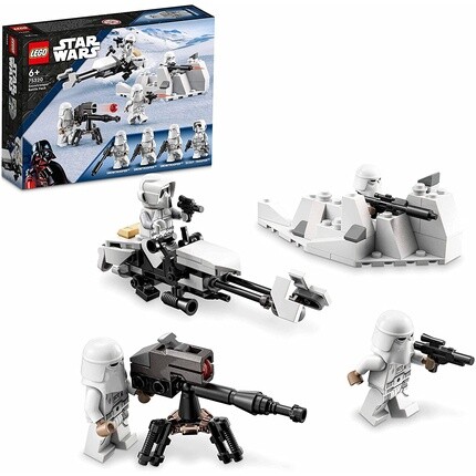 

Фигурка-конструктор Lego 75320 Star Wars снежный штурмовик с 4 фигурками и оружием