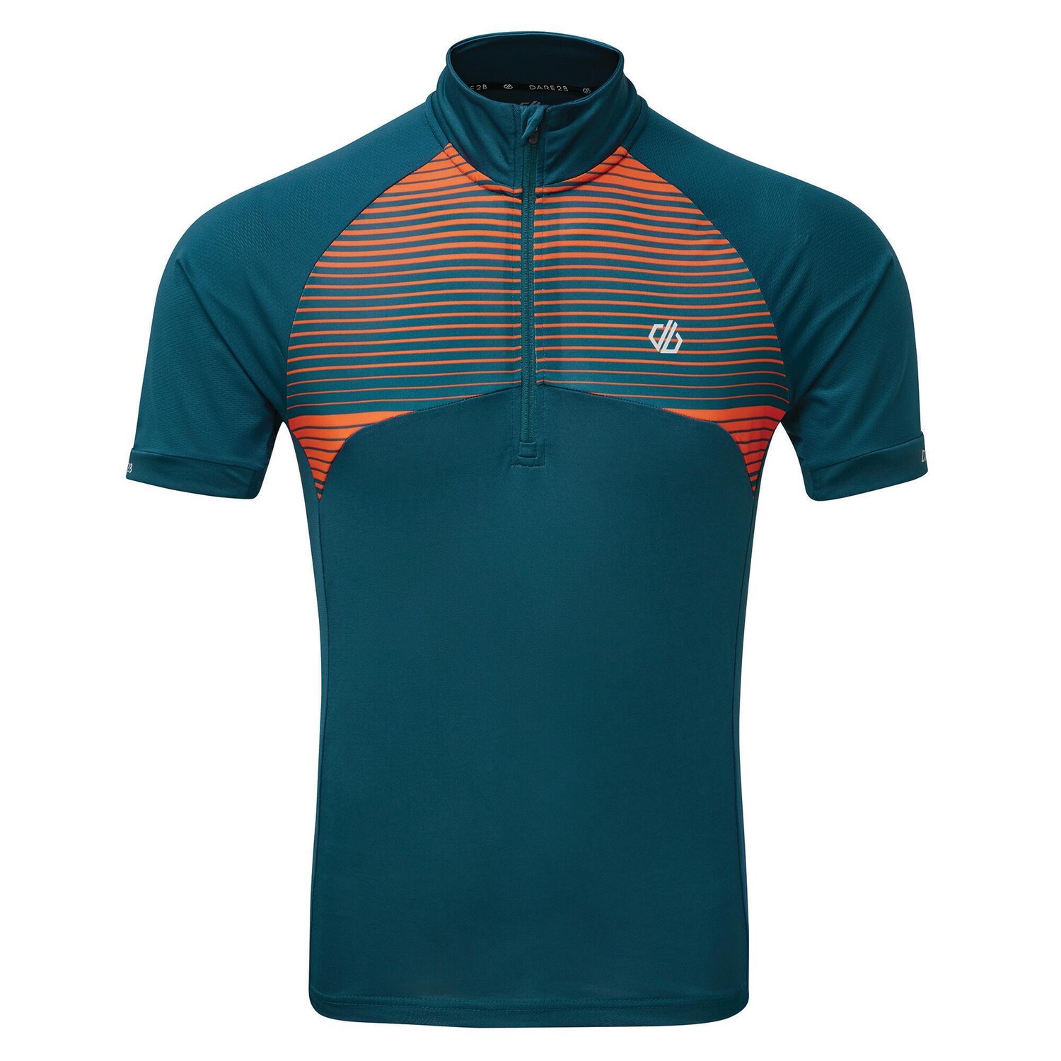 

Функциональная рубашка Stay The Course Jersey Bikeing/Cycling Men Breathable DARE 2B, синий / темно-зеленый