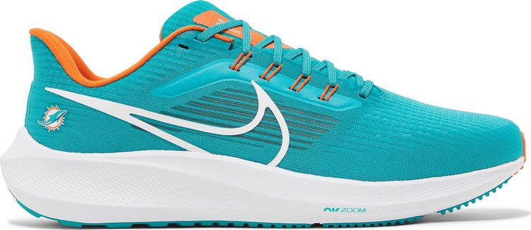 Кроссовки Nike NFL x Air Zoom Pegasus 39 'Miami Dolphins', бирюзовый - фото