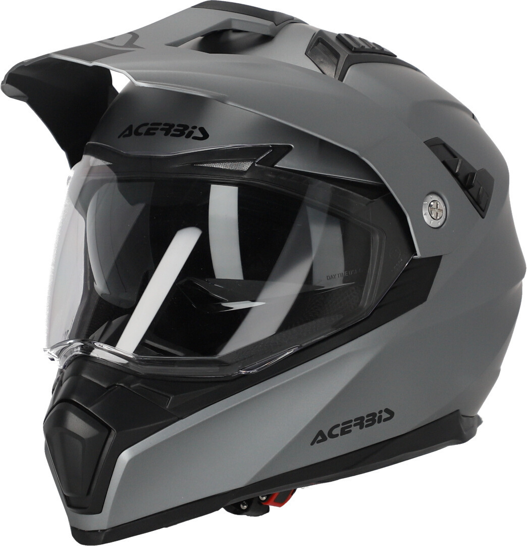 Шлем Acerbis Flip FS-606 2023 для мотокросса, серый