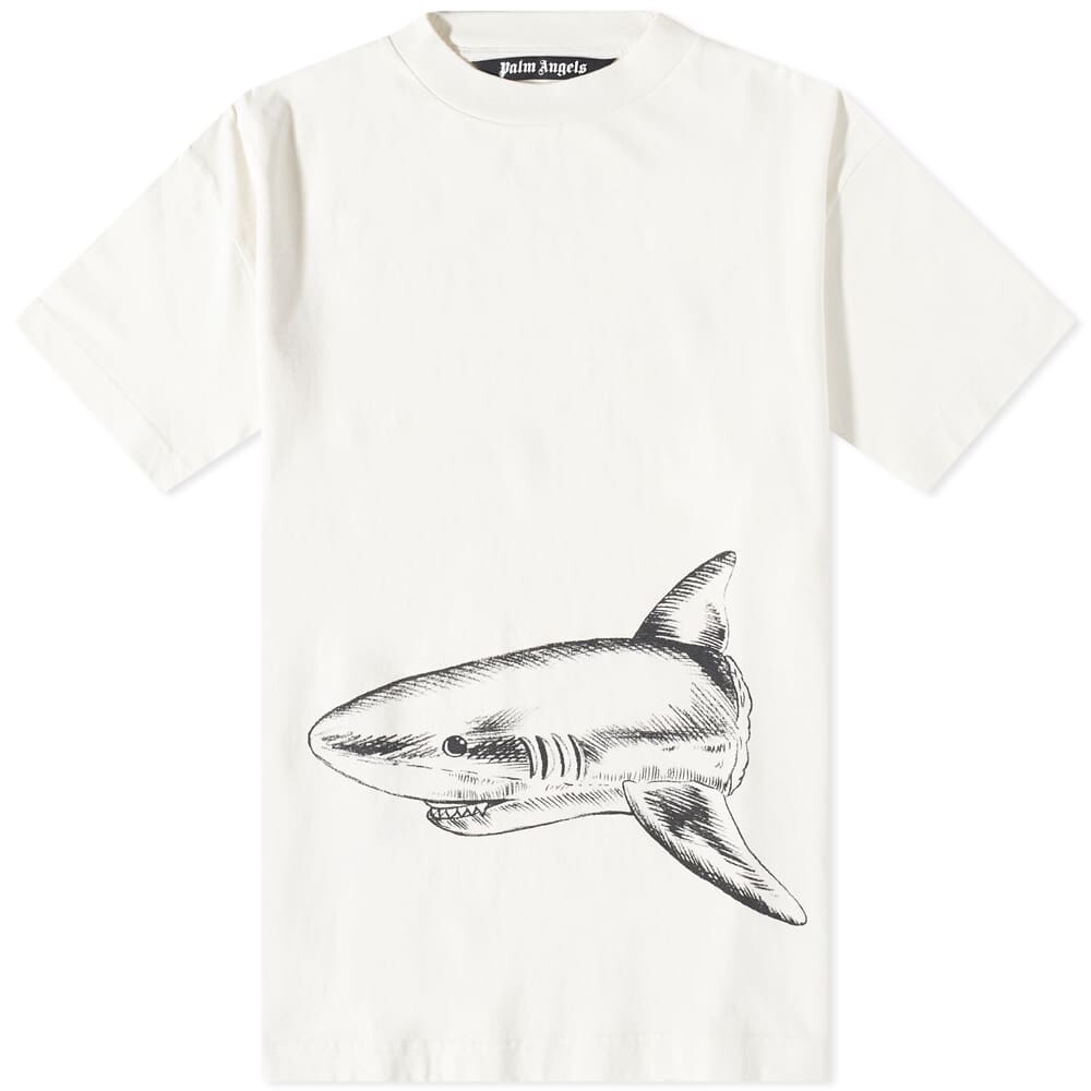 

Футболка Palm Angels Broken Shark Tee, Коричневый