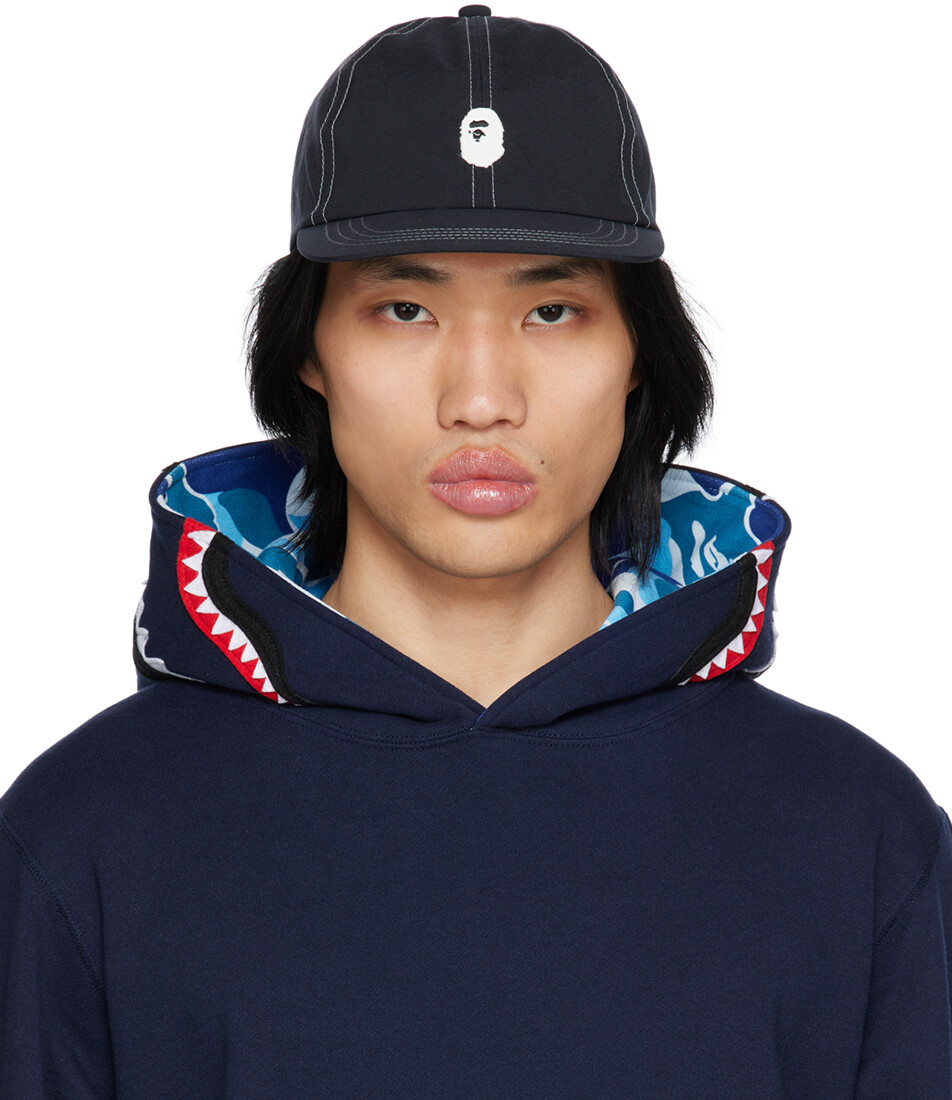 

Черная кепка One Point Panel BAPE