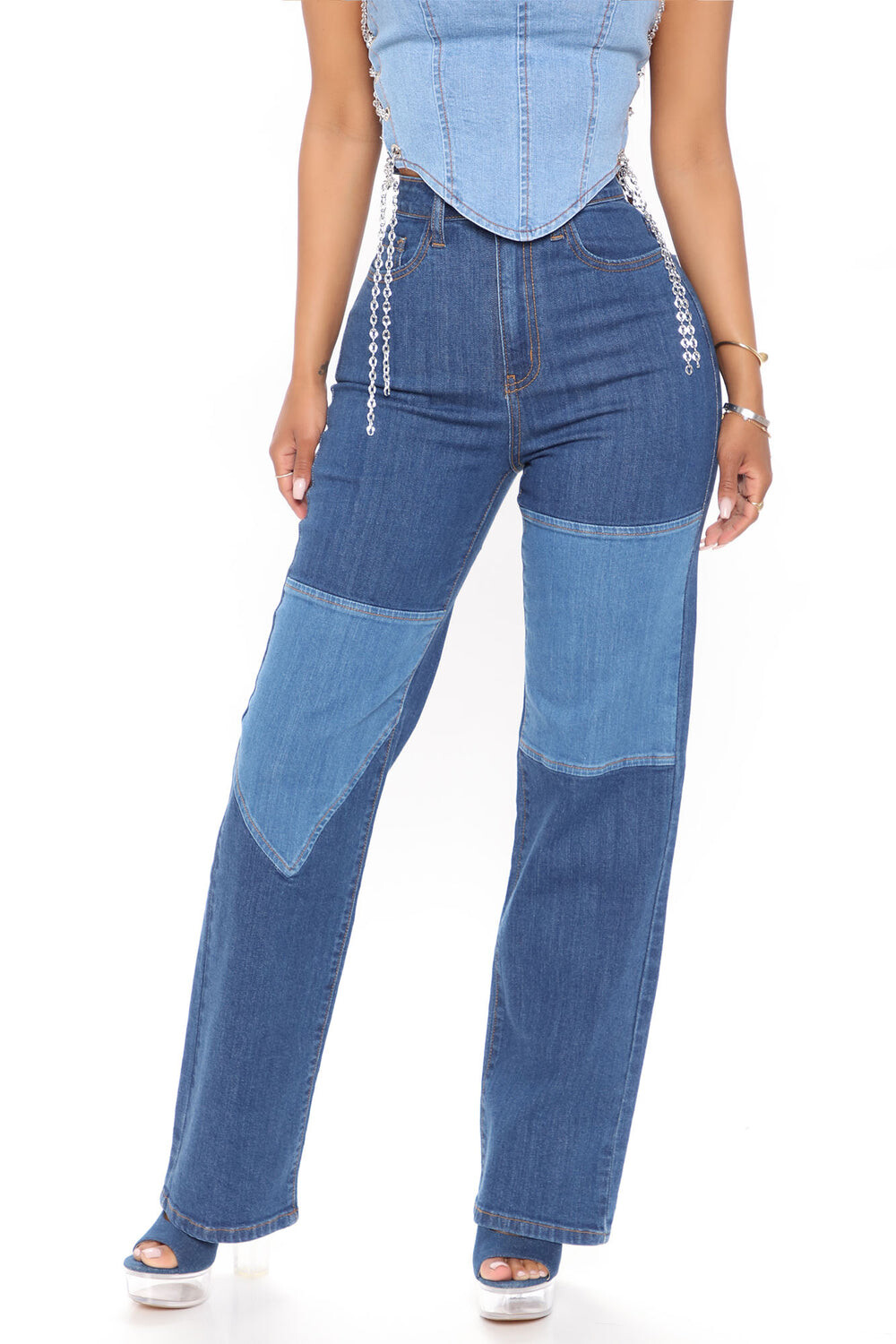 

Джинсы Fashion Nova AP40301, синий