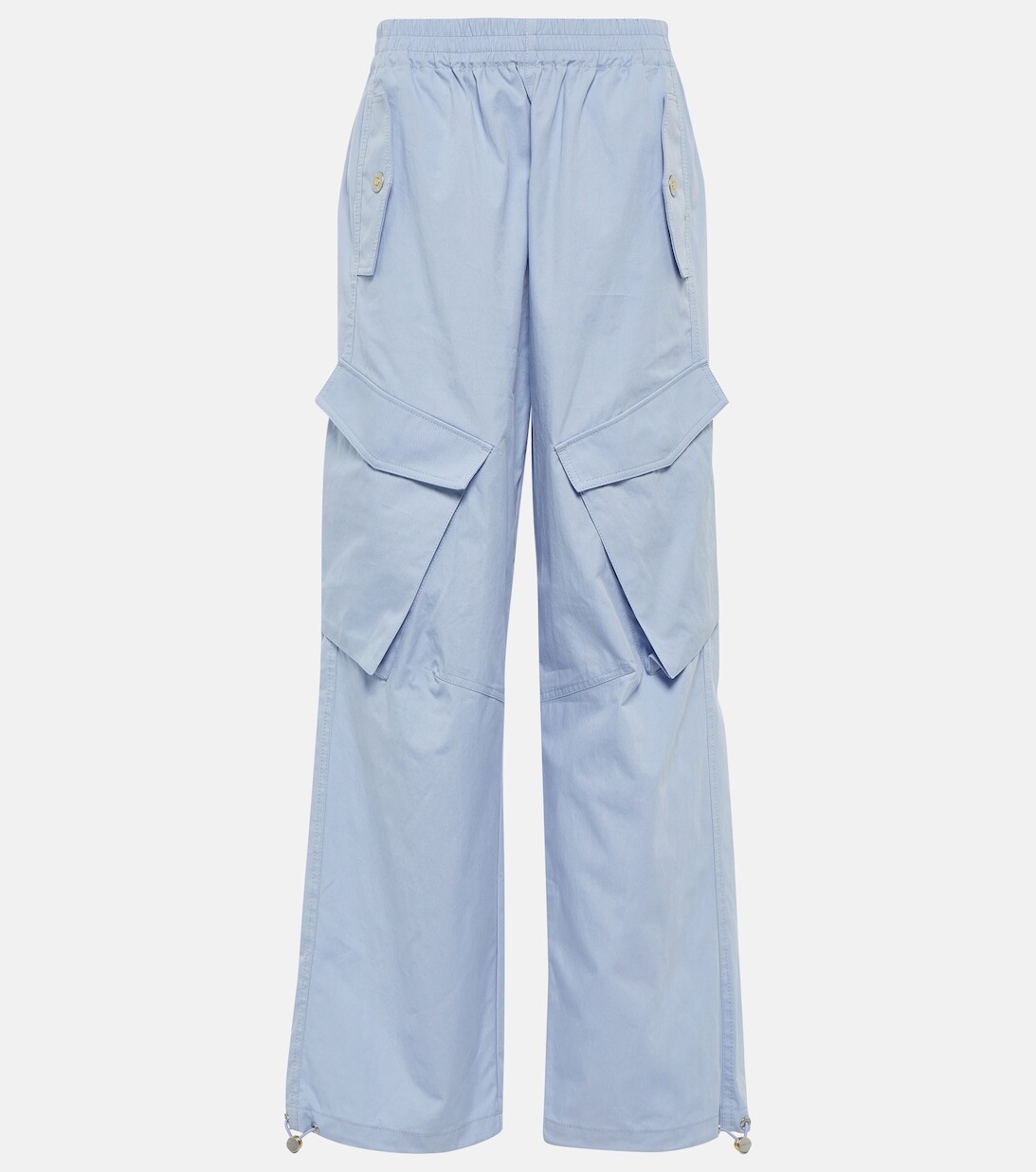 

Широкие брюки карго с низкой посадкой DION LEE, белый