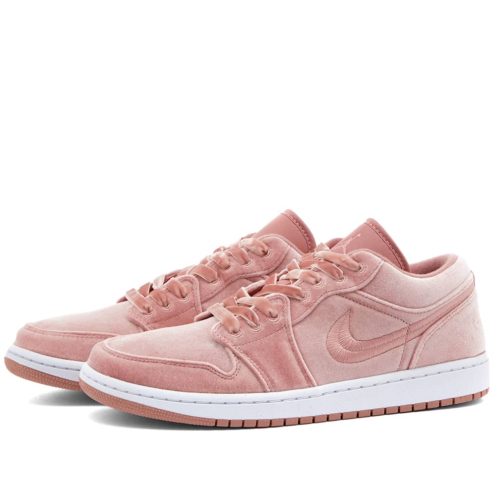 Rust pink air jordan 1 фото 35