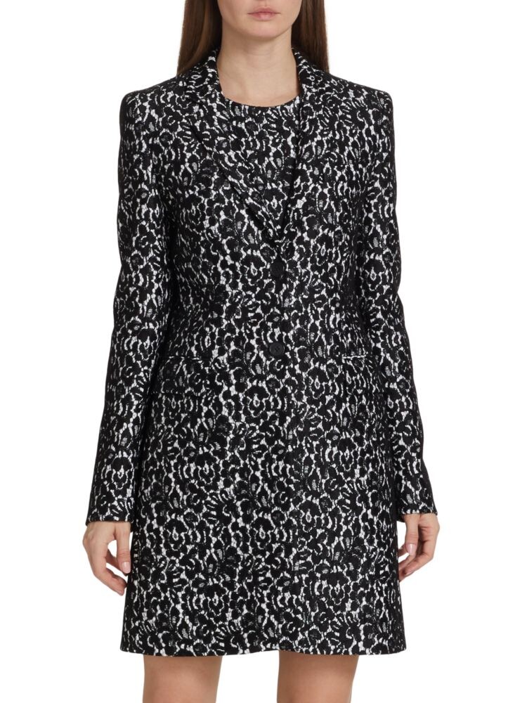 

Кружевное пальто Reefer Michael Kors Collection, цвет Black White