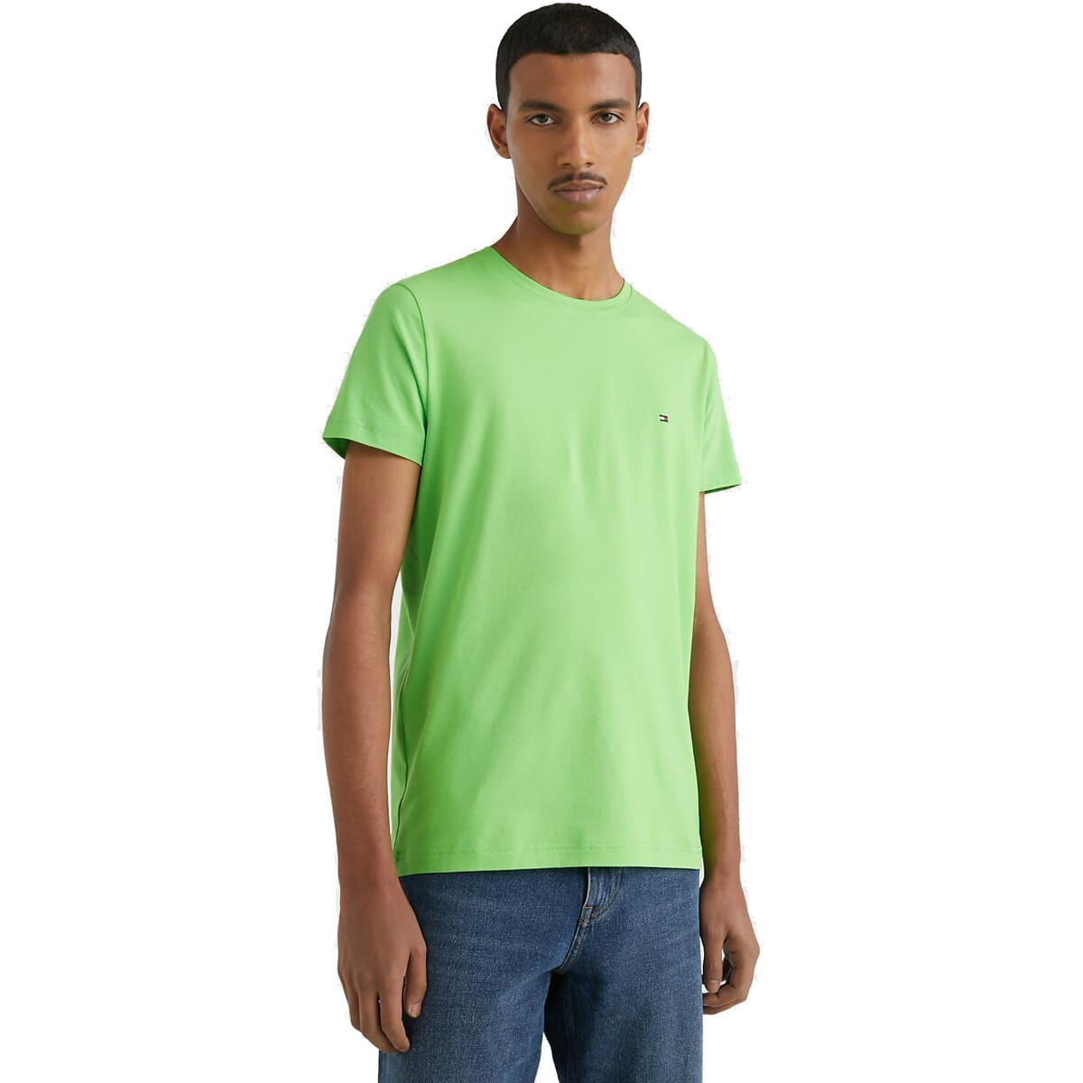 

Футболка Tommy Hilfiger Slim Fit, зеленый
