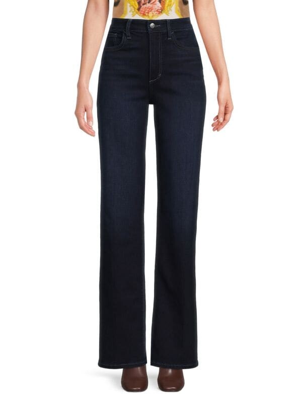 

Джинсы Широкие Joe's Jeans с высокой посадкой, libra