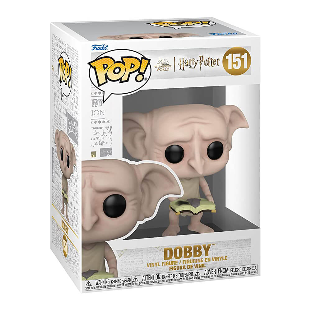 Фигурка Funko POP! Movies: Harry Potter: Chamber of Secrets 20th Anniversary - Dobby - фото